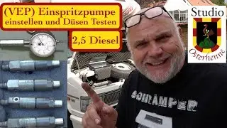 Wohnmobil Dieselmotor Einspritzdüsen Glühkerzen Einspritzzeitpunkt Einspritzpumpe einstellen VEP