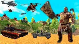 The Butcher vs 100 Vehicles in COD Mobile