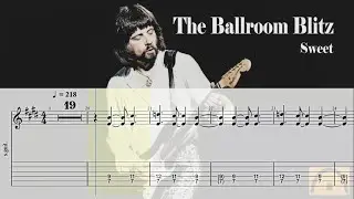 The Ballroom Blitz - Sweet | Guitar Tab