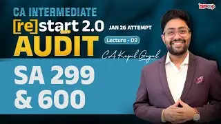 CA Inter CHP 4 - Audit Evidence | January 26 Exams Lec 9 | Audit | CA Kapil Goyal |SPC