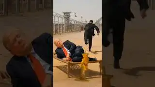Trump vs Kim Gold Competition|Hilarious 😂|Sleepy Trump , Tricky Traore|Gold Mining Comedy| 😂😂
