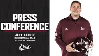FOOTBALL | Jeff Lebby Postgame vs. Florida