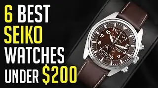 6 Best Seiko Watches under $200 - Best Buy