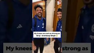 Axar Patel funny conversation with Arshdeep Singh and Mohammed Siraj. #shorts #youtubeshorts