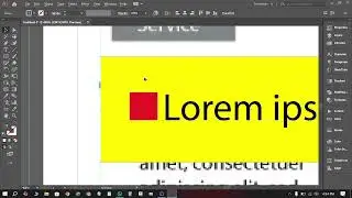 Typography Design Adobe Illustrator class 12