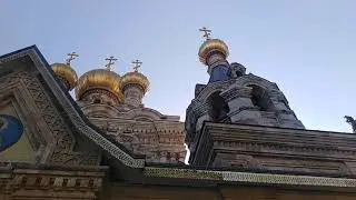 ИЕРУСАЛИМ, Елеонская гора, Русский православный монастырь Святой Марии Магдалины, сентябрь 2022 г.