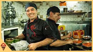 A 100-Year-Old Persian Dizi House in Tehran | Traditional Breakfast & Stew Documentary