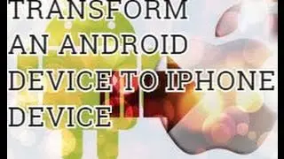 Android to iphone easy (tuto home made (EN/FR)