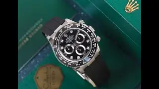 Rolex Daytona 116519LN Black Dial Diamonds
