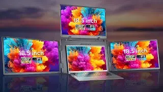 A Kickstarter Project We Love: MagHub Quad Max - The 18.5 Inch Portable Triple Screen Display