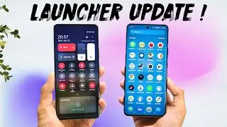 Realme New Launcher Update! ✅ Background Blur Added ? New Notification panel ! New Toggle 🔥