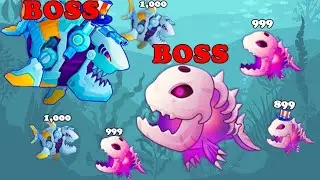 Eat Fish Io || Gameplay || Mini Fish Game Gameplay || Fishdom Game Gameplay || Fish game for Kids