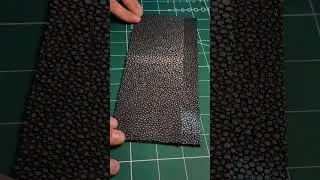 Клатч из кожи морского ската