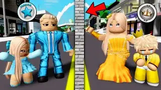 Un MUR divise LES FAMILLES VIP des FAMILLES PREMIUM sur BROOKHAVEN RP ROBLOX…