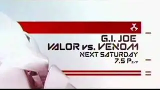 Toonami G.I. Joe Valor vs Venom Promo