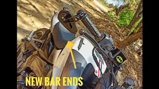 Modified NS200 with bar end mirror's Cenamatic #ns200 #maxwrist #youtube #banglore #modified