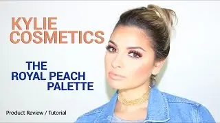 Kylie Cosmetics THE ROYAL PEACH PALETTE Product Review / Tutorial