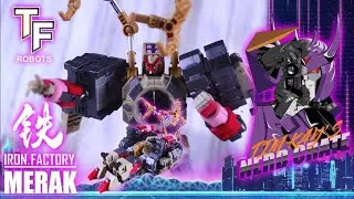 Iron Factory Merak Review | 3P Legends IDW G1 Tesarus | DJD | The Nerd Crate Too