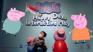 Peppa Pig Visit Singapore | Peppa Pig World of Play | Happy Day Interactive Play SG Marina Square