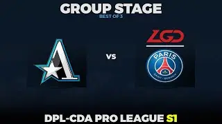Aster vs PSG.LGD Game 1 - DPL-CDA Season 1: Group Stage w/ MLP & johnxfire
