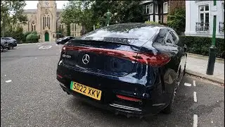 New Mercedes Benz EQS 450+ AMG Line Auto Midnight Blue Saloon