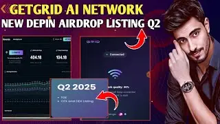 New Depin Airdrop -New Extension Mining | GetGrid Network Today Airdrop, depin mining airdrop