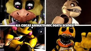 [BLENDER/SFM FNAF] ALL CHICAS DEATH SCENES