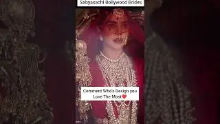 Manish Malhotra Vs Sabyasachi Mukherjee Bollywood Brides❤😍😳#shorts#bridallehenga#aliabhatt#priyanka