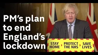 Boris Johnson reveals roadmap out of England&rsquo;s lockdown