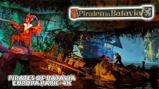 Pirates of Batavia POV with queue - Europa Park - 4k