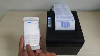 M&aacute;y in bill bluetooth k80, tốc độ in 300mms POS 8330L