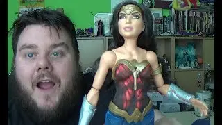 DC Comics Wonder Woman Battle Ready 12 Inch Doll Mattel Toy Review