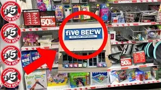 FIVE BELOW SHOPPING!!! *50 CENTS to $2.50 CLEARANCE* NEW FINDS FOR AUGUST!!!