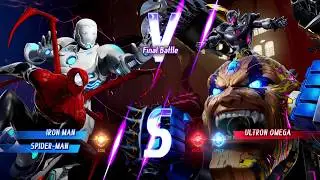 MARVEL VS. CAPCOM: INFINITE Игровой процесс в аркадном режиме: альтернативные костюмы Железного ч...