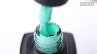 Гель-лак Kira Nails FLUO 011 (мятный, флуоресцентный), 6 мл