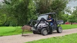 Best UTV Loader | Wild Hare's UTV Front End Loader Showing Capabilities