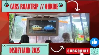 CARS ROADTRIP [Onride] DISNEYLAND PARIS STUDIOS 2025