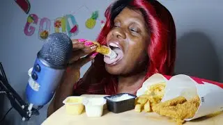 Arby's Fish Tenders ASMR Eating Sounds