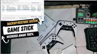 WAJIB TAU! cara backup dan restore sistem game stik | memori dijamin aman 100%