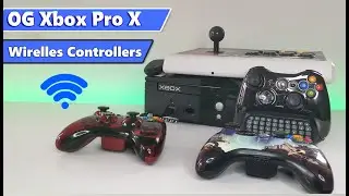 Как настроить беспроводные контроллеры для OG XBOX, установка адаптера OGX360.