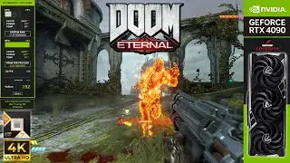 Doom Eternal &ndash; Ultra Nightmare with Ray Tracing at 4K Native [RTX 4090]