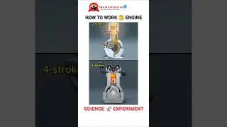 2 Stroke Vs 4 Stroke Engine! INTERNAL COMBUSTION ENGINE Explained #EngineeringBasics #shorts