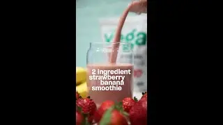 Easy Strawberry Banana Protein Smoothie