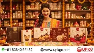 Diwali Gift Boxes &ndash; Premium Festive Packaging for Sweets, Chocolates & Cookies | UPKGS Delhi