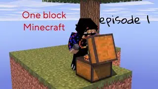 #minecraft One block episode 1