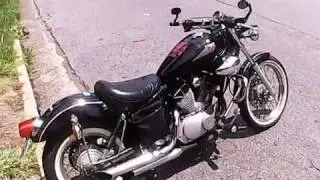 VIRAGO 250 ---  HANDLEBAR - GUID&Atilde;O FLAT BAR RETO - TESTE