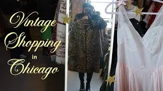 Vintage Holiday Shopping + HAUL 🎄 | Chicago