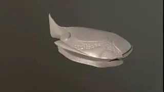 Drepanaspis 3D print model