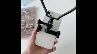 Hands Free Neck Mount for Smartphones & Action Cameras &ndash; Wearable POV Holder Compatible with GoPro