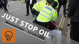 Many Arrests - Just Stop Oil Protest